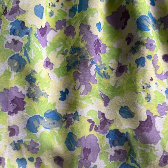 ☎️ Zara Side Ruffle Floral Mini Skirt with Pockets, lined flowy flowers billow - Picture 8 of 11